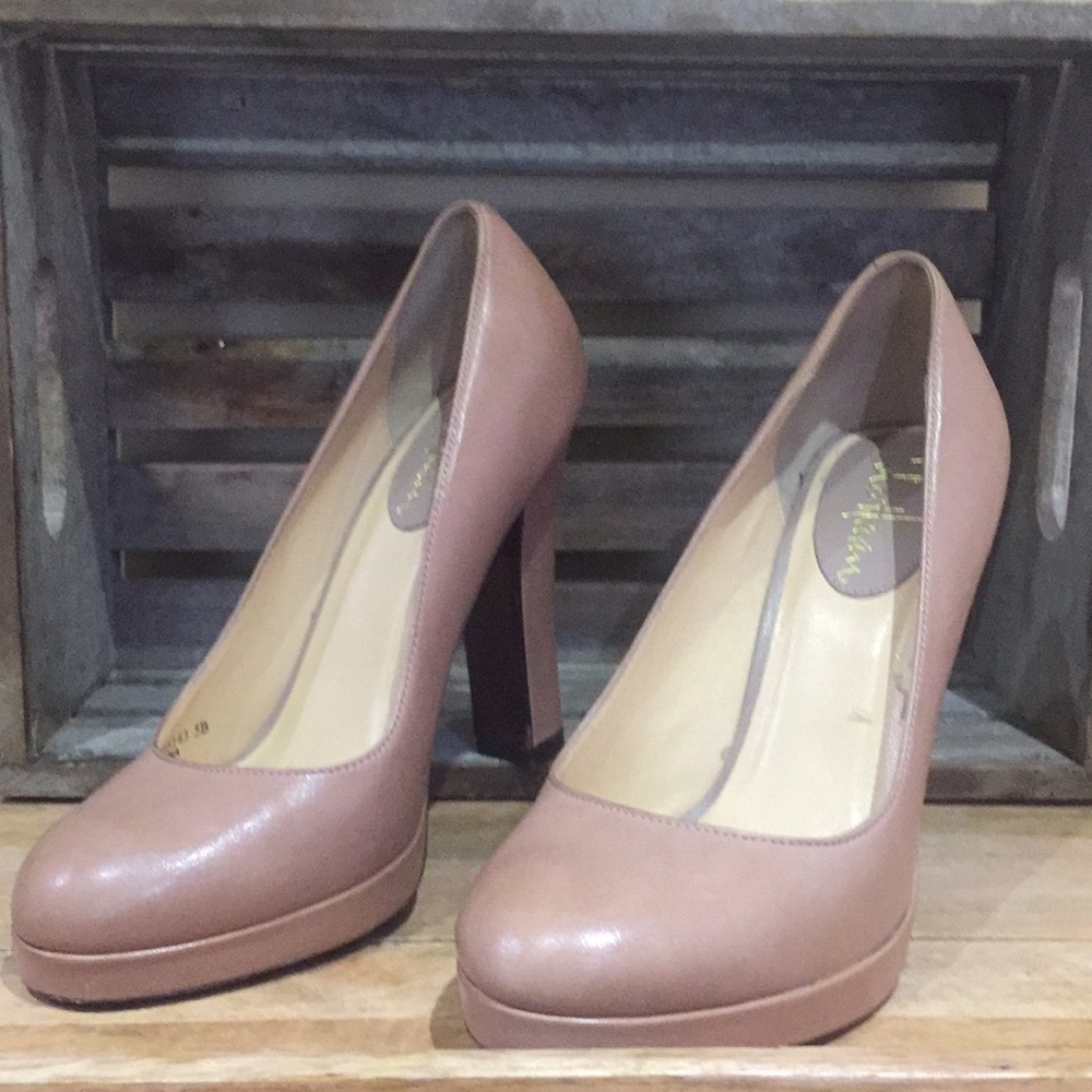 Tan Cole Haan Heels